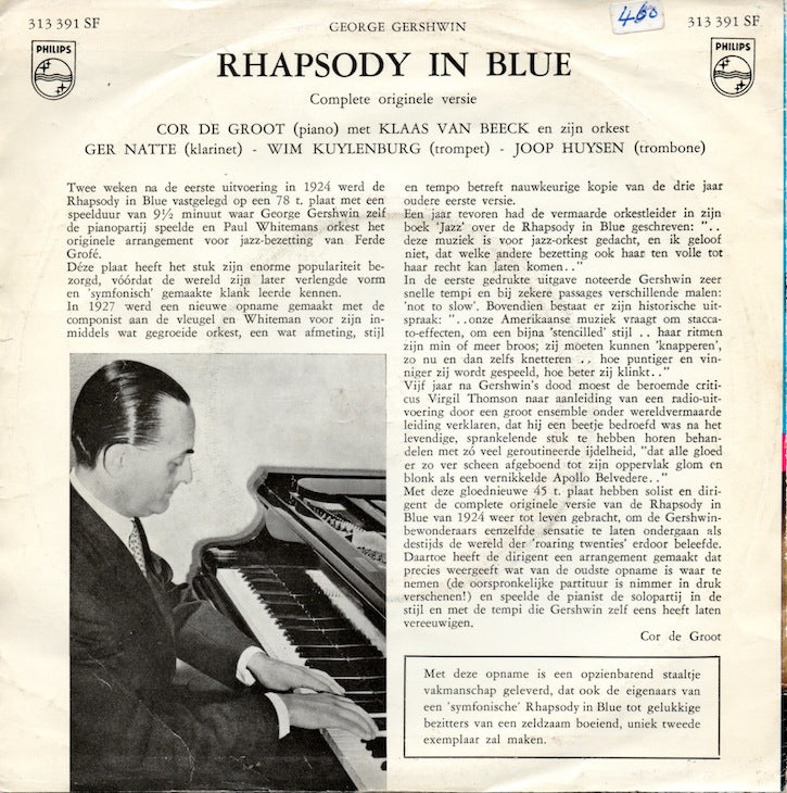 Cor de Groot - Rhapsody In Blue
