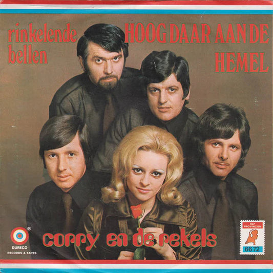 Corry En De Rekels - Hoog Daar Aan De Hemel Vinyl Singles Vinyl Very Good (VG) <br> Hoes Good Plus (G+)