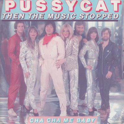 Pussycat - Then The Music Stopped Vinyl Singles Vinyl (VG) <br> Hoes (G+)