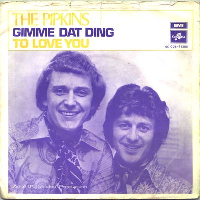 Pipkins - Gimme Dat Ding Vinyl Singles Media: VG <br> Hoes: Tekst