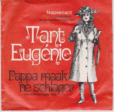 Naovenant - Karnavalsschlager 1978 Vallekeberg - Tant Eugenie Vinyl Singles Vinyl (VG) <br> Hoes (G+)