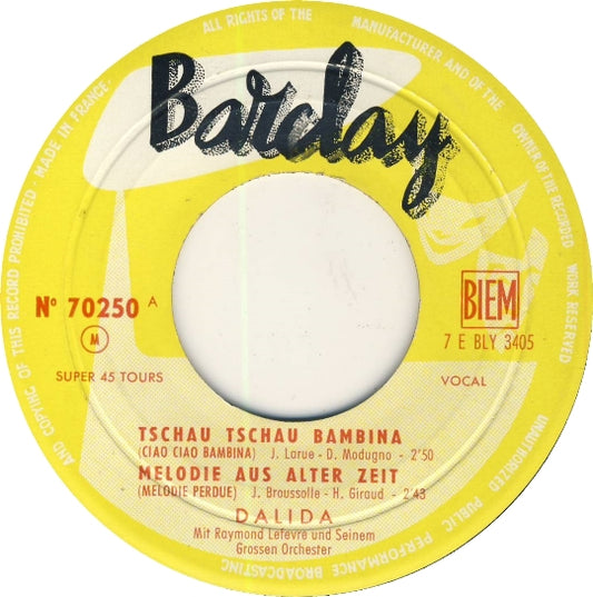 Dalida - Scoubidou Vinyl Singles Vinyl Goed / Hoes Generic