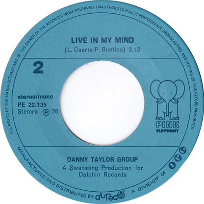 Danny Taylor Group - Valentina Vinyl Singles