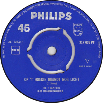 2 Jantjes - Smokkelaar Vinyl Singles Vinyl Very Good (VG) <br> Hoes Generic