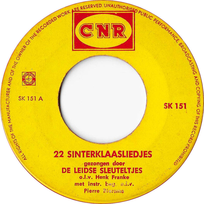 Leidse Sleuteltjes - 22 Sinterklaasliedjes Deel 1