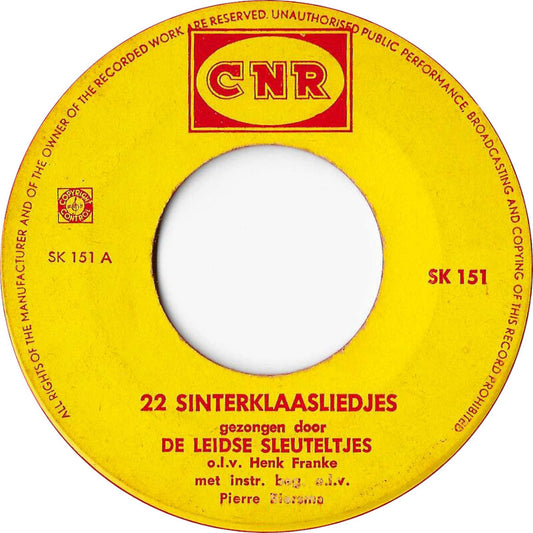 Leidse Sleuteltjes - 22 Sinterklaasliedjes Deel 1