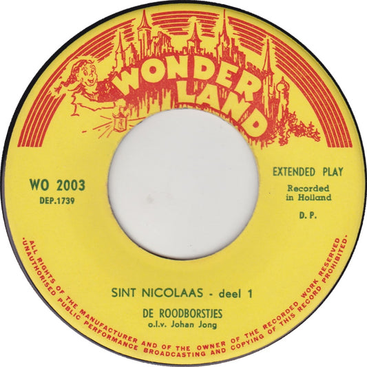 Roodborstjes - St. Nicolaas