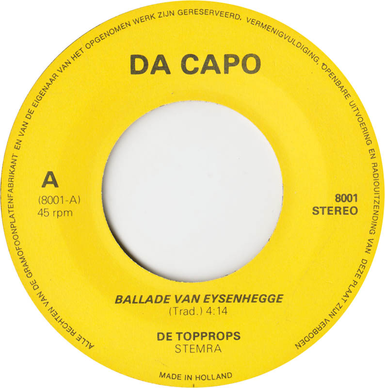Topprops - Ballade Van Eysenhegge