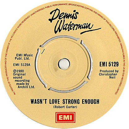 Dennis Waterman - Wasn't Love Strong Enough