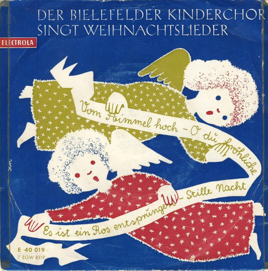 Bielefelder Kinderchor - Der Bielefelder Kinderchor Singt Weihnachtslieder (EP) 29333 Vinyl Singles EP VINYLSINGLES.NL