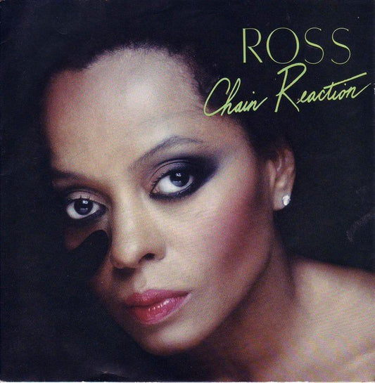 Diana Ross - Chain Reaction Vinyl Singles Vinyl Very Good (VG) <br> Hoes Good Plus (G+)