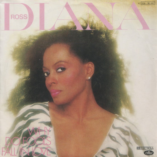 Diana Ross - Why Do Fools Fall In Love 19509 Vinyl Singles Zeer Goede Staat