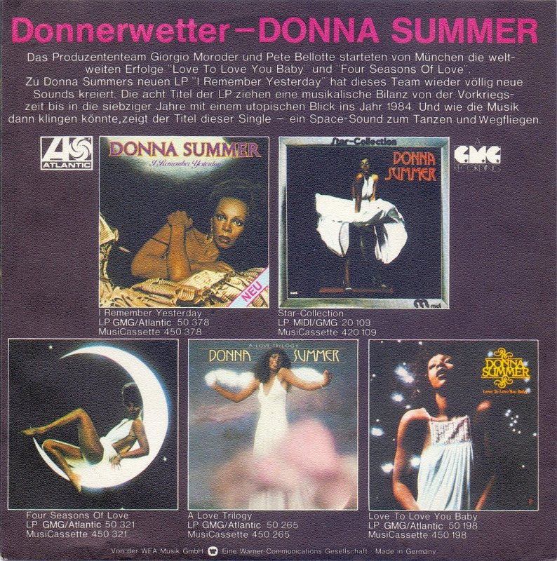Donna Summer - I Remember Yesterday