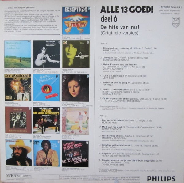 Various - Alle 13 Goed! Deel 6 (LP)