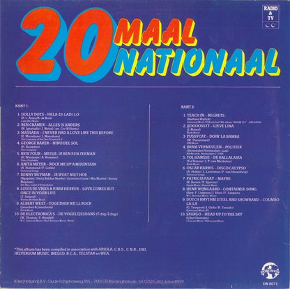Various - 20 Maal Nationaal (LP)