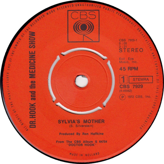 Dr. Hook & The Medicine Show - Sylvia's Mother