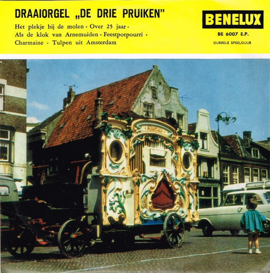 Draaiorgel De Drie Pruiken - Het Plekje Bij De Molen Vinyl Singles EP Vinyl Very Good (VG) <br> Hoes Good Plus (G+)
