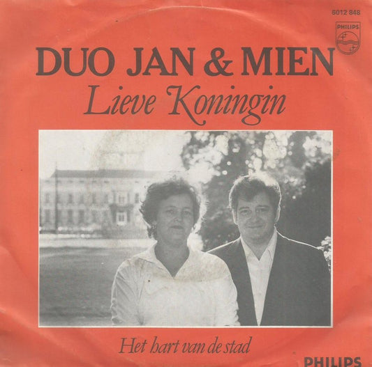 Duo Jan en Mien - Lieve Koningin 36564 Vinyl Singles VINYLSINGLES.NL