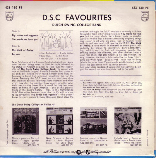 Dutch Swing College Band - D.S.C. Favourites