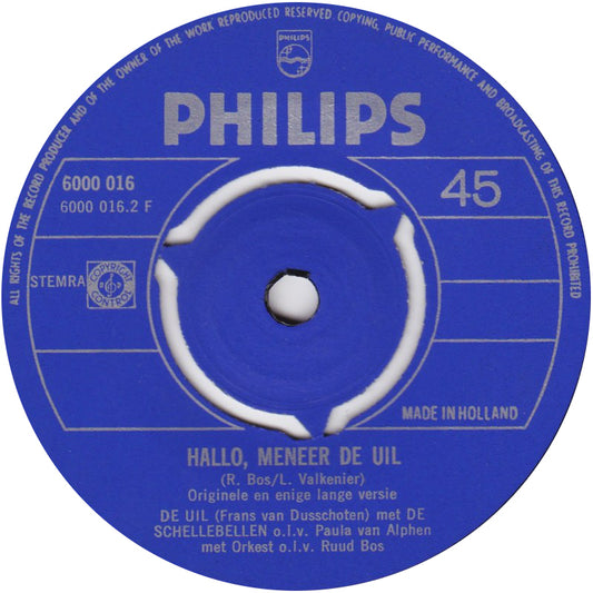 Ed + Willem Bever - Het Stoomlied Vinyl Singles Vinyl Zeer Goed / Hoesje Generic "VINYLSINGLES.NL"