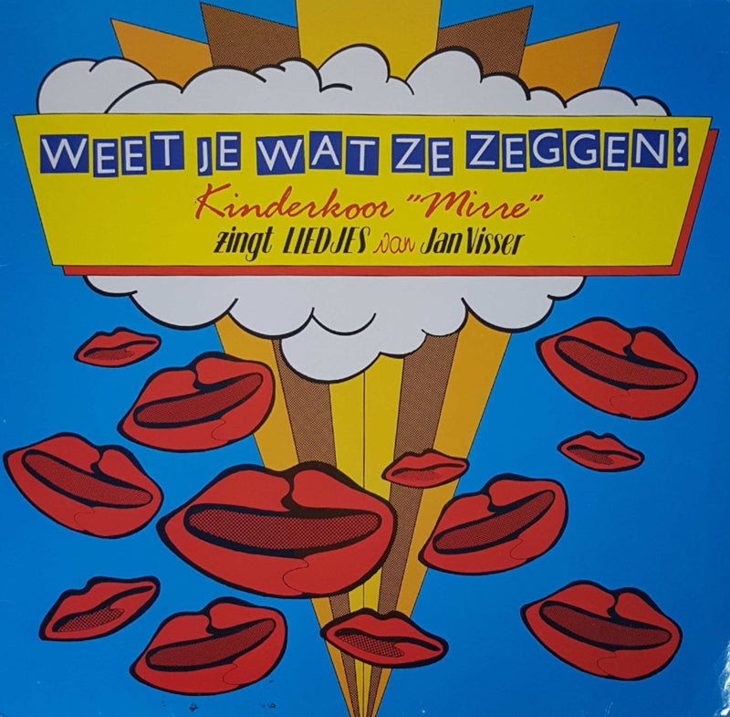 Kinderkoor Mirre - Weet Je Wat Ze Zeggen? (LP) 40443 Vinyl LP Goede Staat