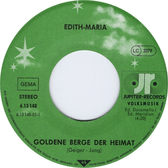 Edith-Maria - Goldene Berge Der Heimat