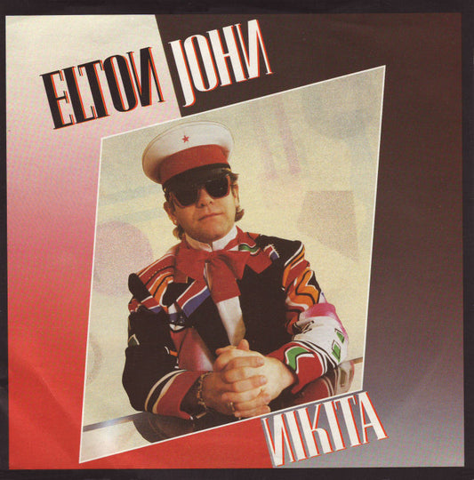Elton John - Nikita Vinyl Zeer Goed / Hoesje Goed "VINYLSINGLES.NL"