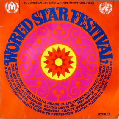 Various - World Star Festival (LP) Vinyl LP Vinyl Zeer Goed / Hoesje Goed "VINYLSINGLES.NL"