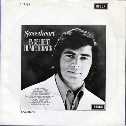 Engelbert Humperdinck - When There's No You Vinyl Singles Vinyl Very Good (VG) <br> Hoes Good Plus (G+)