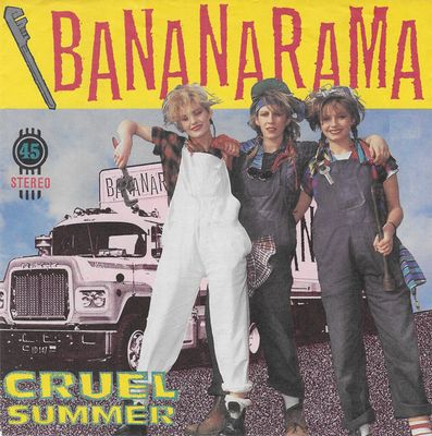 Bananarama - Cruel Summer Vinyl Zeer Goed / Hoesje Goed "VINYLSINGLES.NL"