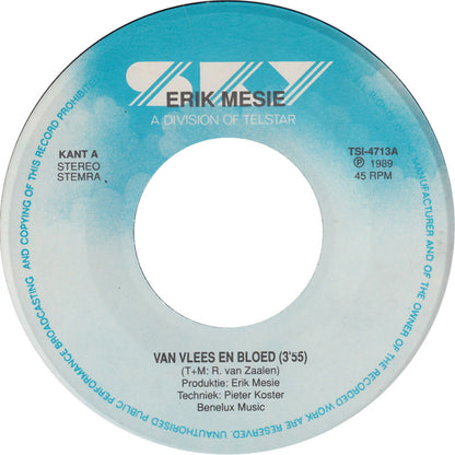 Erik Mesie - Van Vlees En Bloed