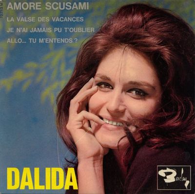 Dalida - Amore Scusami Vinyl Singles Vinyl (VG) <br> Hoes (G+)