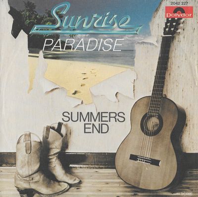 Sunrise - Paradise Vinyl Singles Vinyl Zeer Goed / Hoesje Goed "VINYLSINGLES.NL"