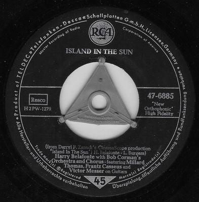 Harry Belafonte - Island In The Sun