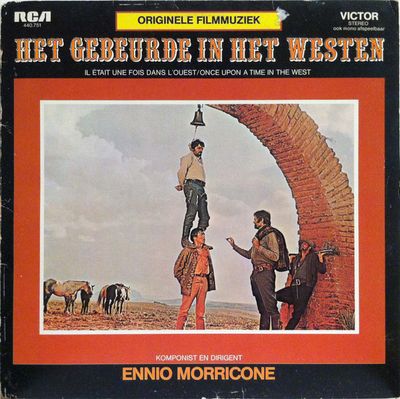 Ennio Morricone - Het Gebeurde In Het Westen (LP) Vinyl Zeer Goed / Hoes Goed "VINYLSINGLES.NL"