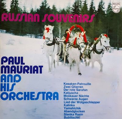 Paul Mauriat And His Orchestra - Russian Souvenirs (LP) Vinyl LP Vinyl Very Good (VG) <br> Hoes Good Plus (G+)
