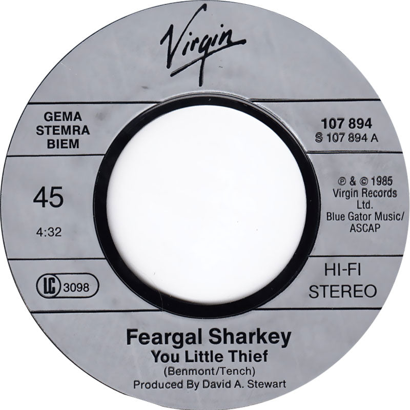 Feargal Sharkey - You Little Thief 35682 15708 17478 18059 Vinyl Singles Goede Staat