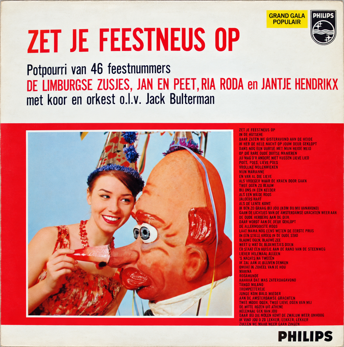 Various - Zet Je Feestneus Op (LP)