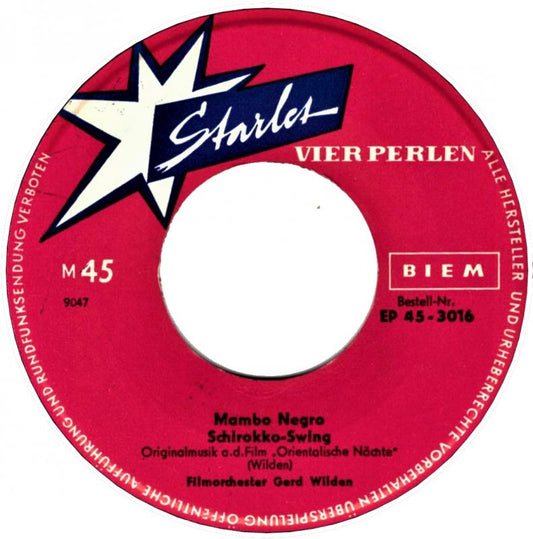 Gert Wilden & Orchestra - Der Satan Lockt Mit Liebe Vinyl Singles Vinyl Zeer Goed / Hoesje Goed "VINYLSINGLES.NL"