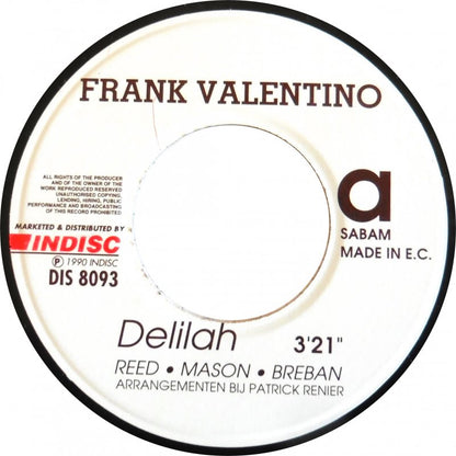 Frank Valentino - Delilah