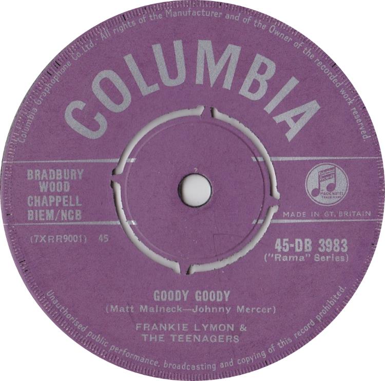 Frankie Lymon & The Teenagers - Goody Goody