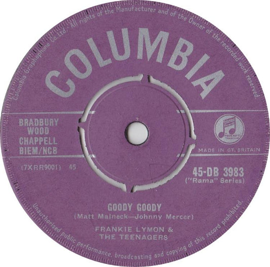 Frankie Lymon & The Teenagers - Goody Goody