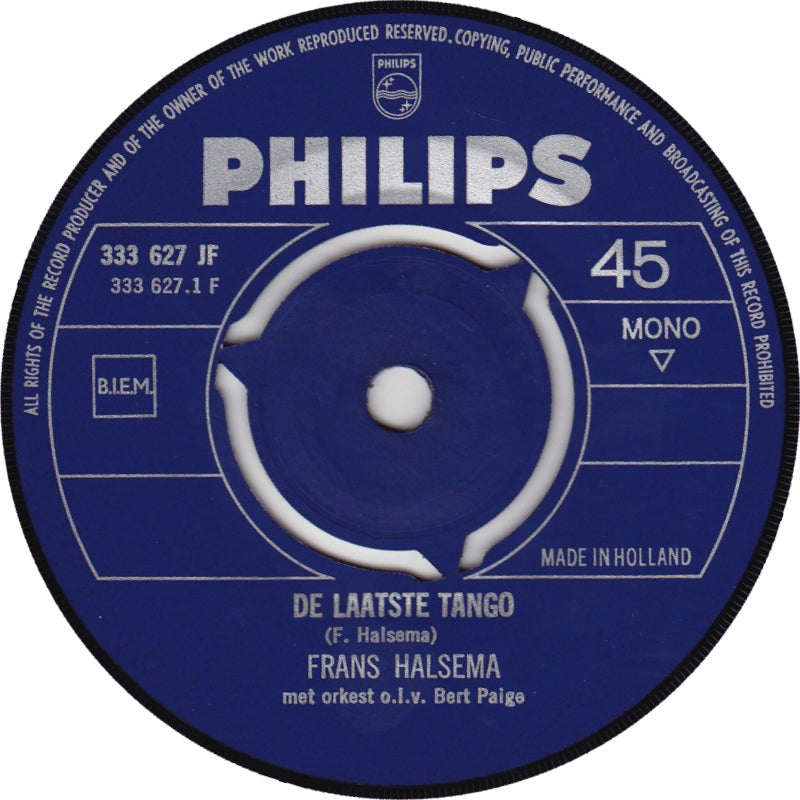Frans Halsema - De Laatste Tango