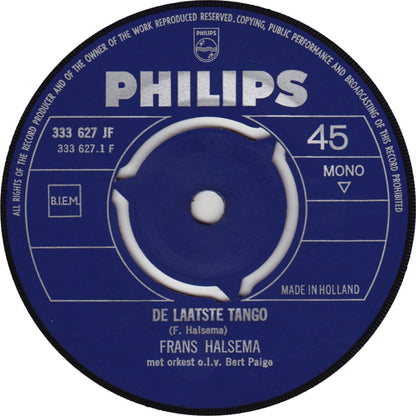 Frans Halsema - De Laatste Tango