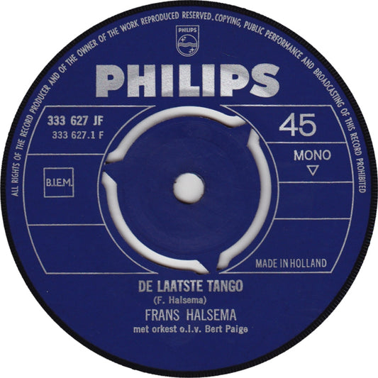 Frans Halsema - De Laatste Tango