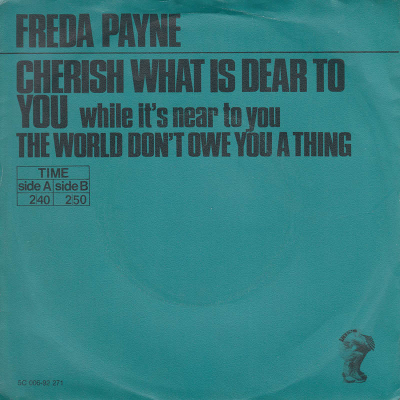 Freda Payne - Cherish What Is Dear To You