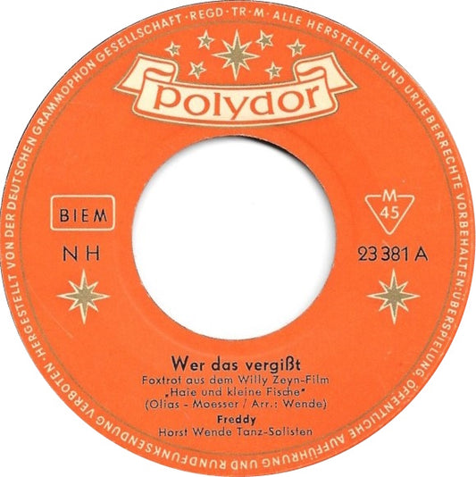 Freddy Quinn - Wer Das Vergißt