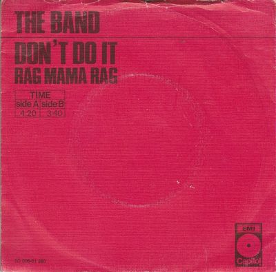 Band - Don't Do It