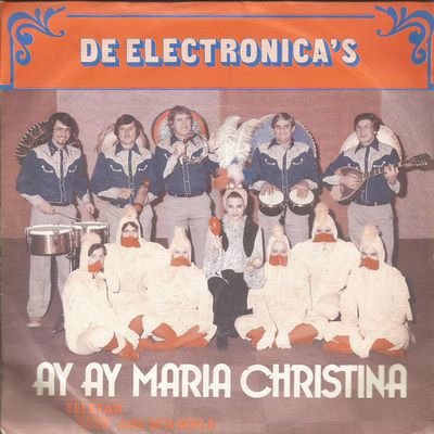 Electronica's - Ay Ay Maria Christina Vinyl Singles Vinyl (VG) <br> Hoes (G+)