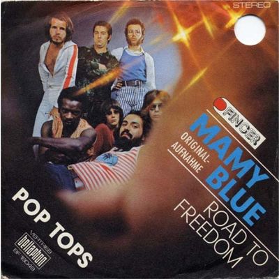 Pop Tops - Mamy Blue Vinyl Singles Media: VG <br> Hoes: G+